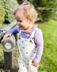 Love Heart Dungarees