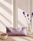 Love Embroidered Linen and Lavender Eye Pillow