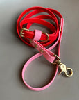 Love Red & Pink Colour Block Lead