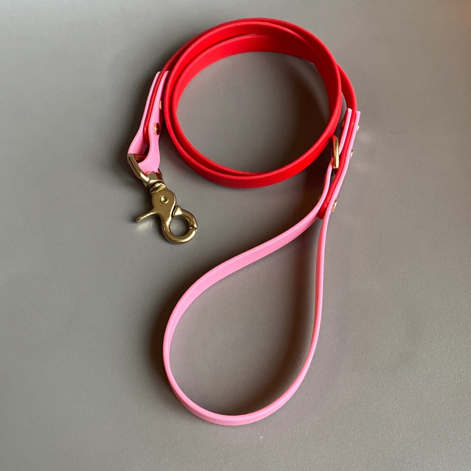 Love Red &amp; Pink Colour Block Lead