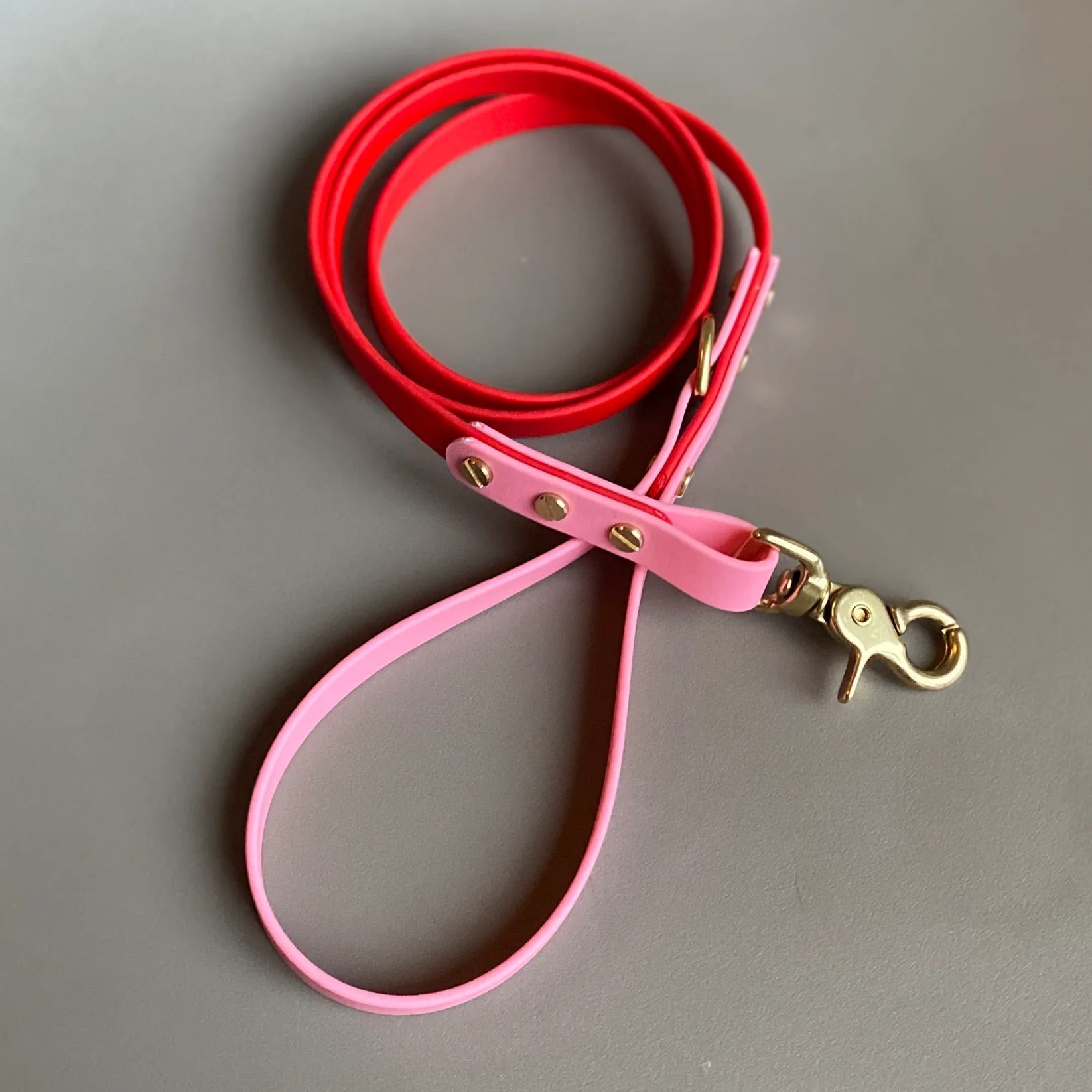 Love Red &amp; Pink Colour Block Lead