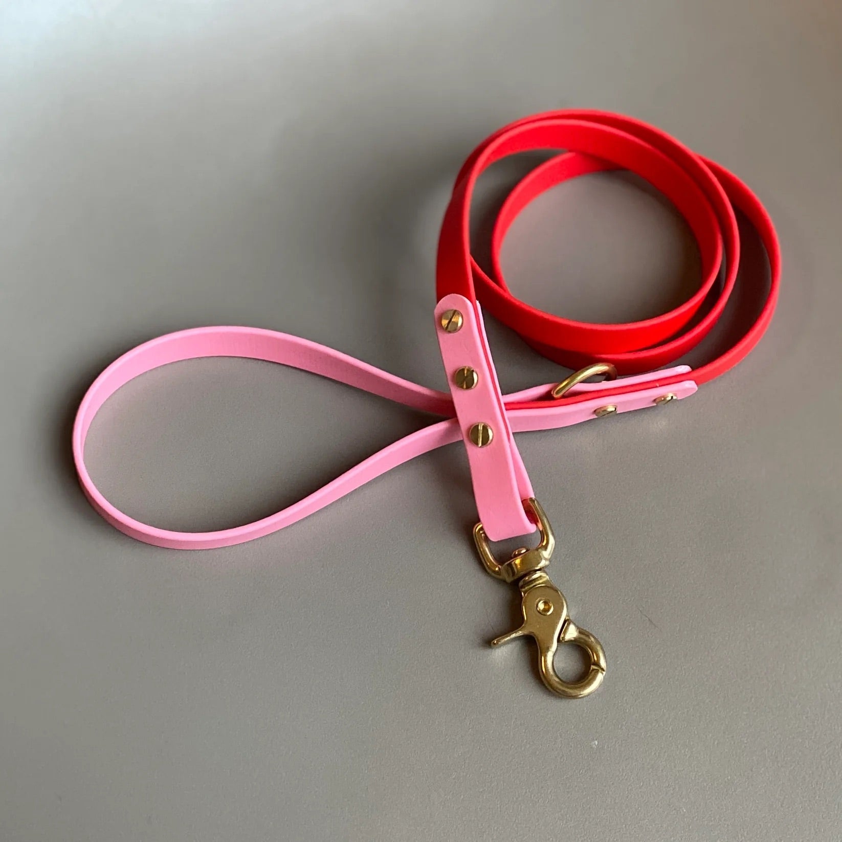Love Red &amp; Pink Colour Block Lead