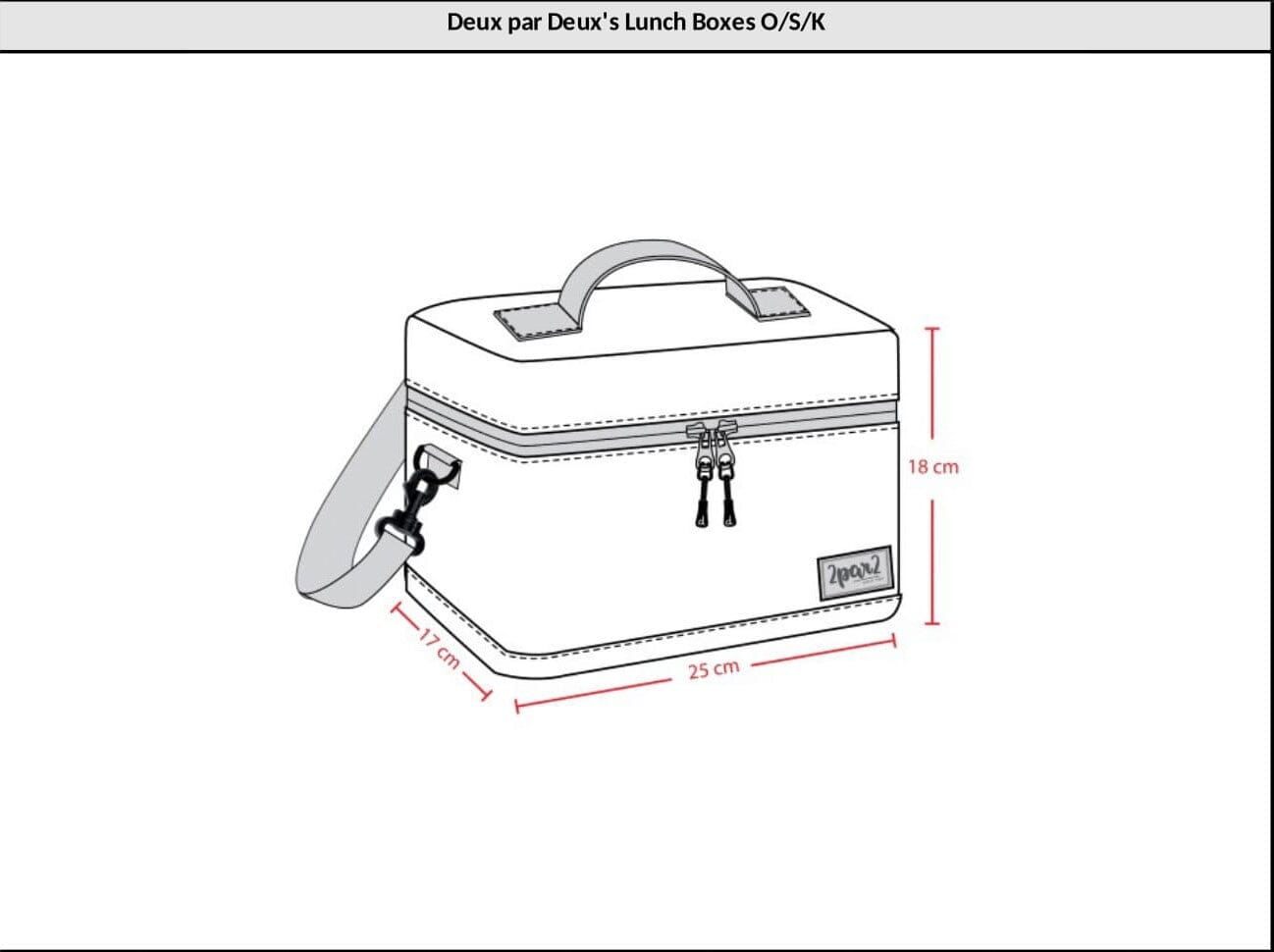 Lunch Box Black Retro Flower Print-4