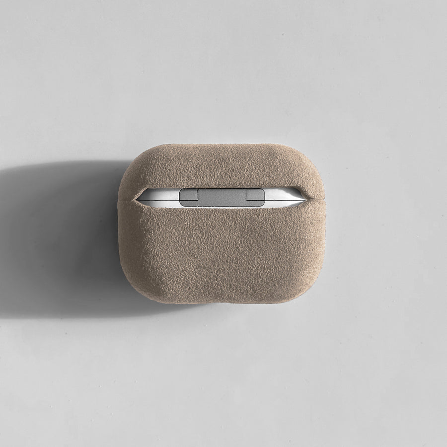 Premium Alcantara AirPods Case - Shock-Absorbing, MagSafe Compatible & Stylish Protection by Luriax at brixbailey.com