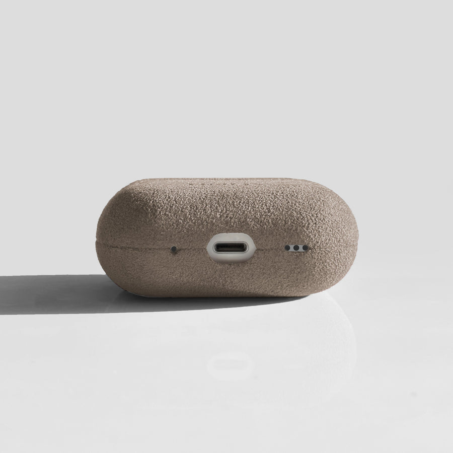 Premium Alcantara AirPods Case - Shock-Absorbing, MagSafe Compatible & Stylish Protection by Luriax at brixbailey.com