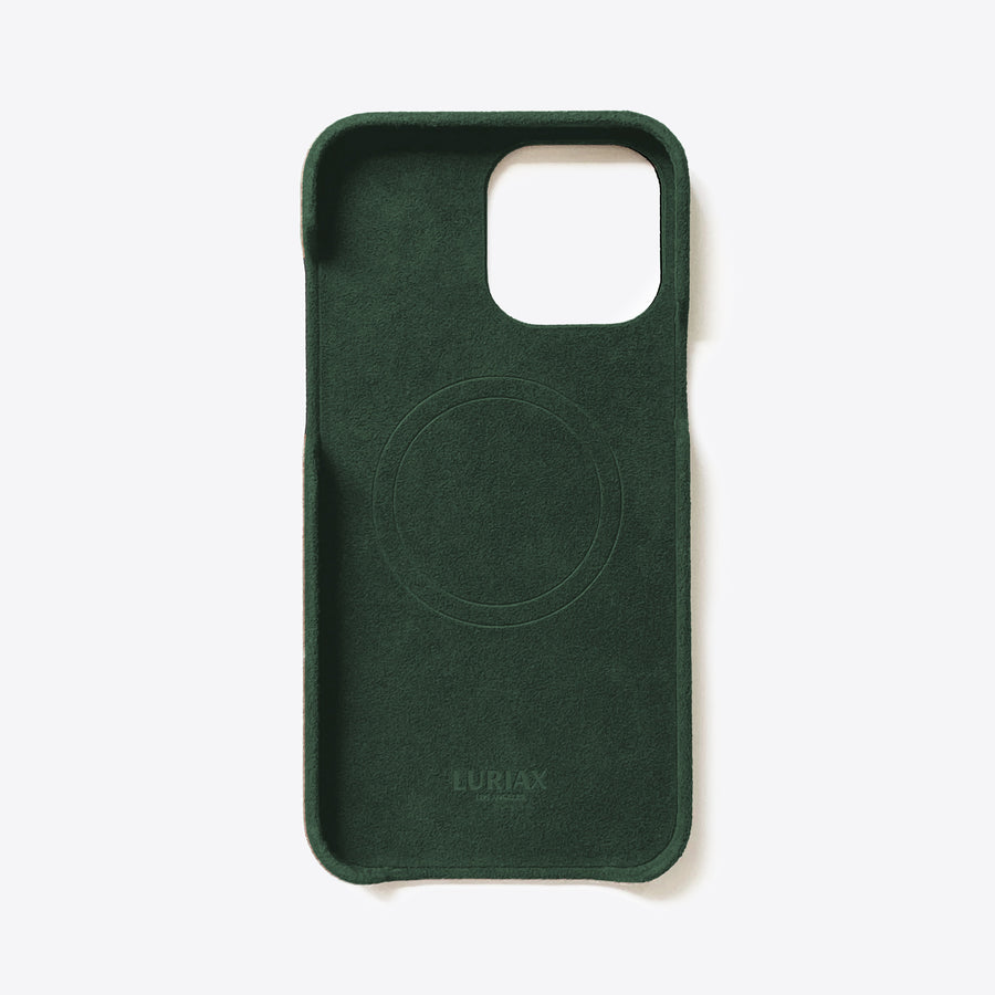 Luxury Italian Alcantara iPhone Case - Slim, Protective & MagSafe Compatible by Luriax at brixbailey.com