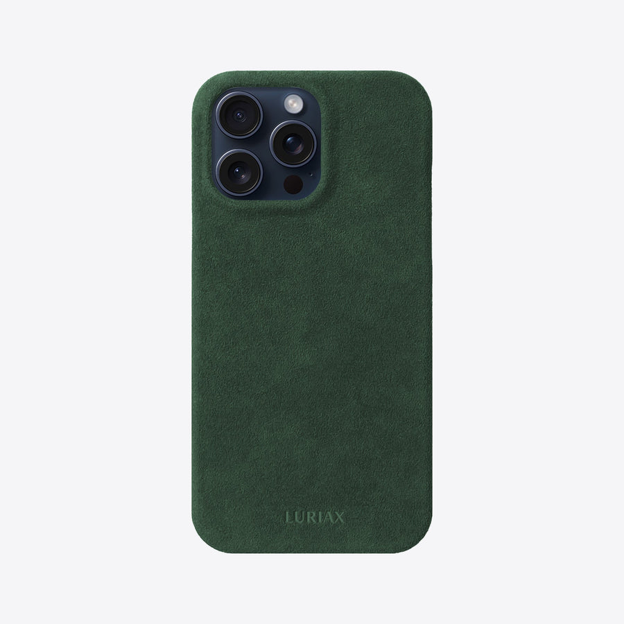 Luxury Alcantara Sport iPhone Case - Slim, Protective & MagSafe Compatible by Luriax at brixbailey.com