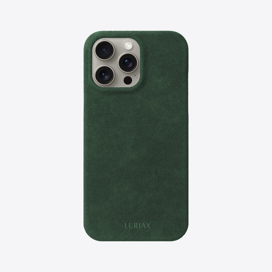 Luxury Alcantara iPhone Case - Slim, Protective & MagSafe Compatible | Italian Craftsmanship by Luriax at brixbailey.com