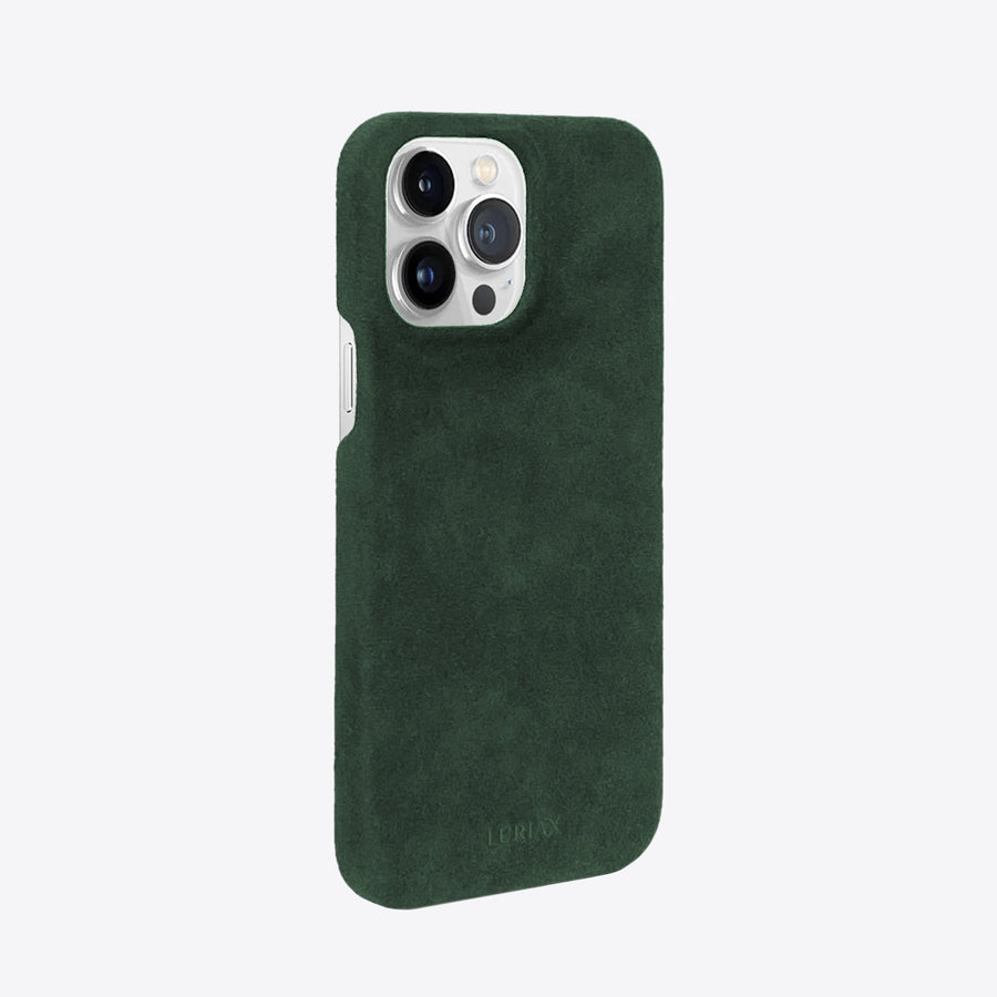 Luxury Alcantara iPhone Case - Slim, Protective & MagSafe Compatible | Italian Craftsmanship by Luriax at brixbailey.com
