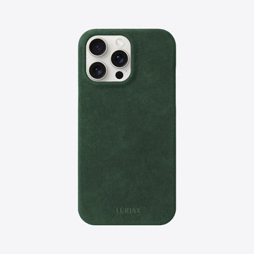 Luxury Italian Alcantara iPhone Case - Slim, Protective & MagSafe Compatible by Luriax at brixbailey.com