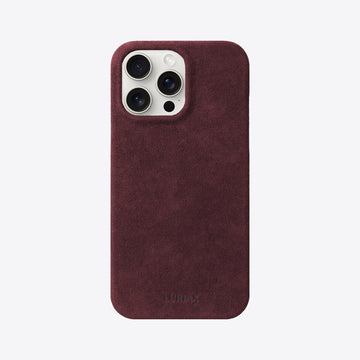 Luxurious Alcantara Sport iPhone Case - Slim, Protective & MagSafe Compatible by Luriax at brixbailey.com