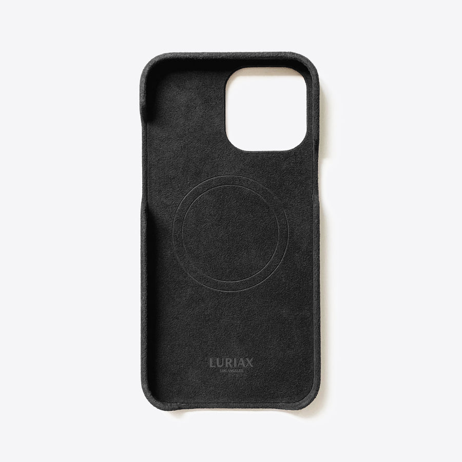 Luxury Alcantara iPhone Case - Slim, Protective & MagSafe Compatible | Italian Craftsmanship by Luriax at brixbailey.com