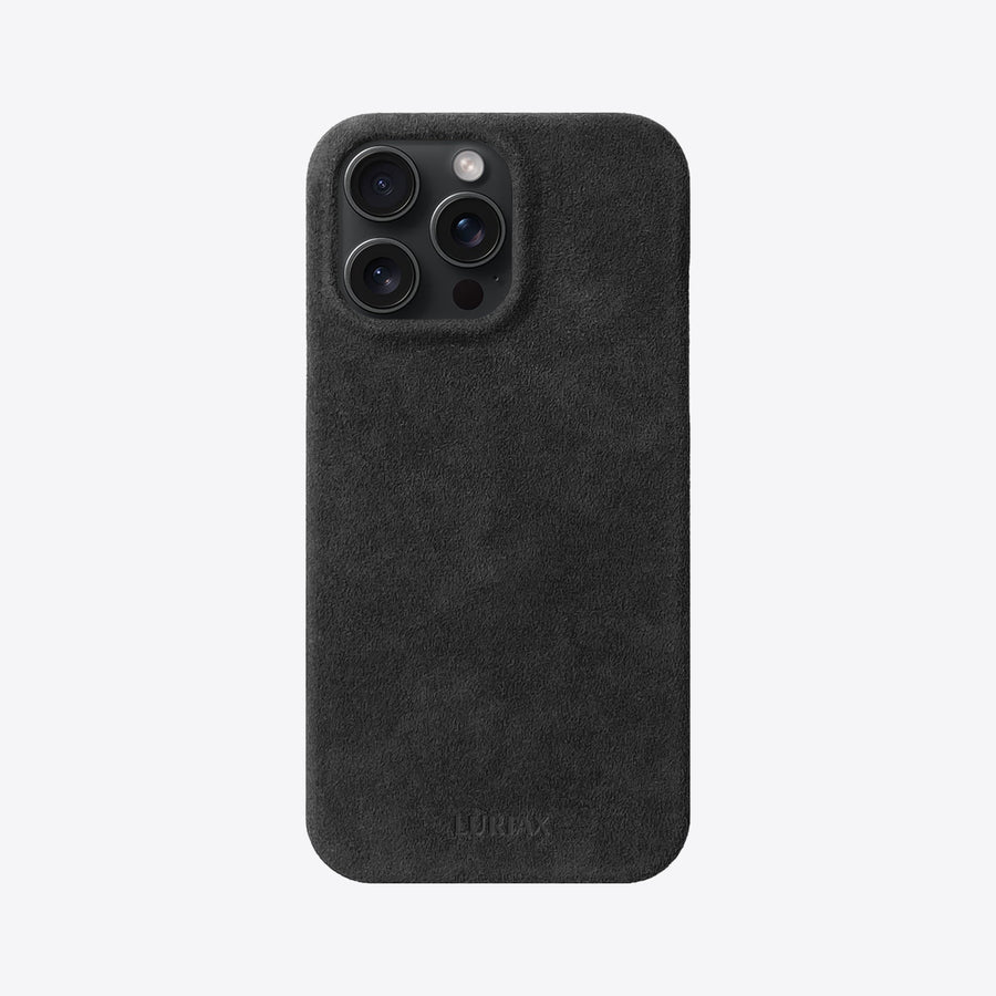 Luxury Italian Alcantara iPhone Case - Slim, Protective & MagSafe Compatible by Luriax at brixbailey.com