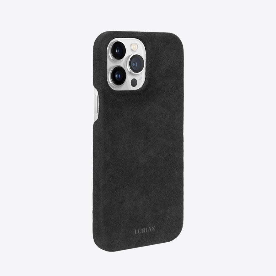 Luxurious Alcantara iPhone Case - Slim, Protective & MagSafe Compatible | Italian Craftsmanship by Luriax at brixbailey.com
