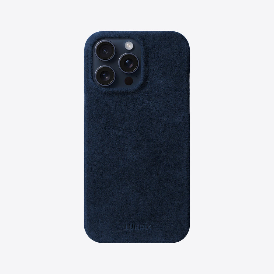 Luxury Alcantara iPhone Case - Slim, Protective & MagSafe Compatible by Luriax at brixbailey.com