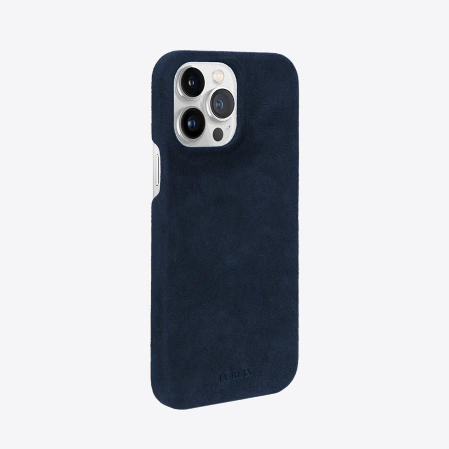 Luxurious Alcantara Sport iPhone Case - Slim, Protective & MagSafe Compatible by Luriax at brixbailey.com