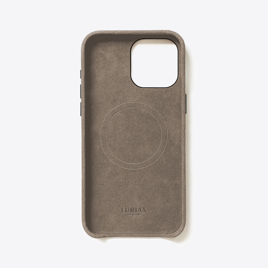 Indulge in Elegance & Protection with Handcrafted Alcantara iPhone Case - Luxury Italian Design & MagSafe Compatible by Luriax at brixbailey.com