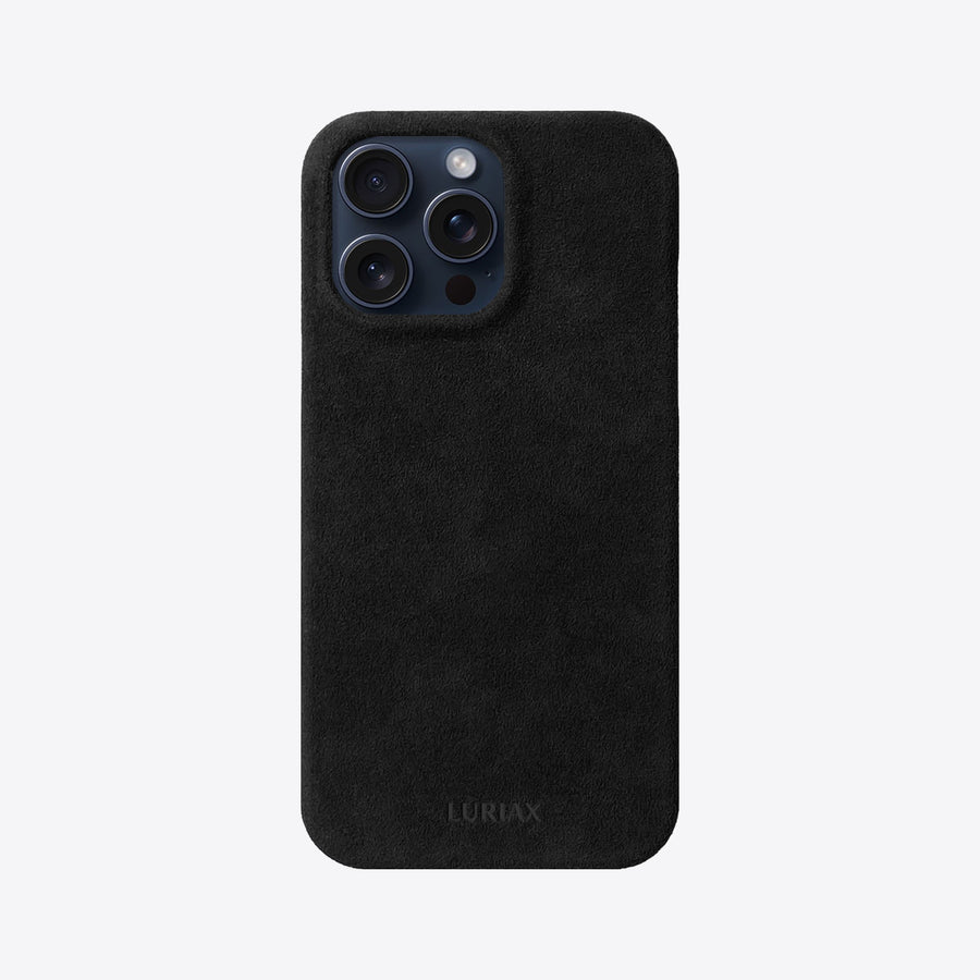 Luxurious Italian Alcantara Sport iPhone Case - Slim, Protective & MagSafe Compatible by Luriax at brixbailey.com