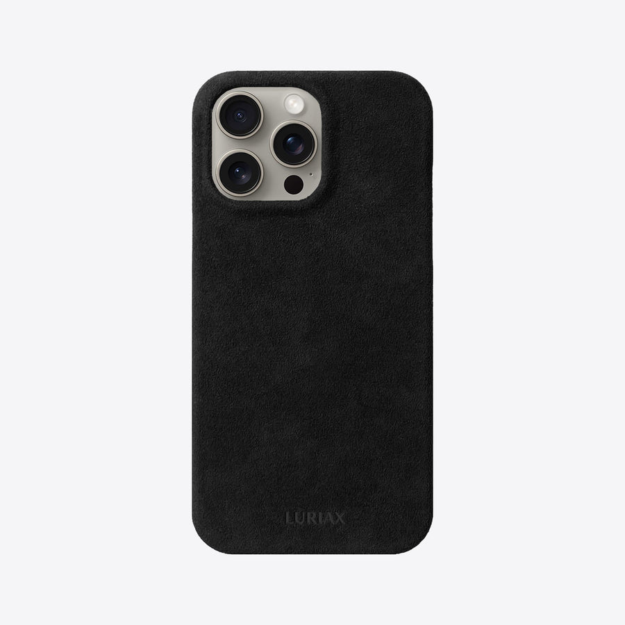 Luxurious Alcantara iPhone Case - Slim, Protective & MagSafe Compatible | Italian Craftsmanship by Luriax at brixbailey.com