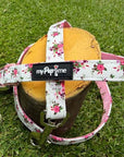 Luxury White Vintage Floral Lead by My Pup and Me