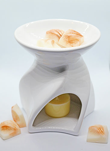 Lyon Ceramic Tea Light Wax Burner|Melter