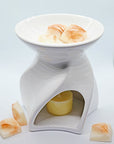 Lyon Ceramic Tea Light Wax Burner|Melter