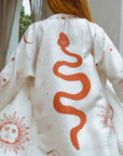 Royal Robe Kimono in Dalaman Dreamer Silk