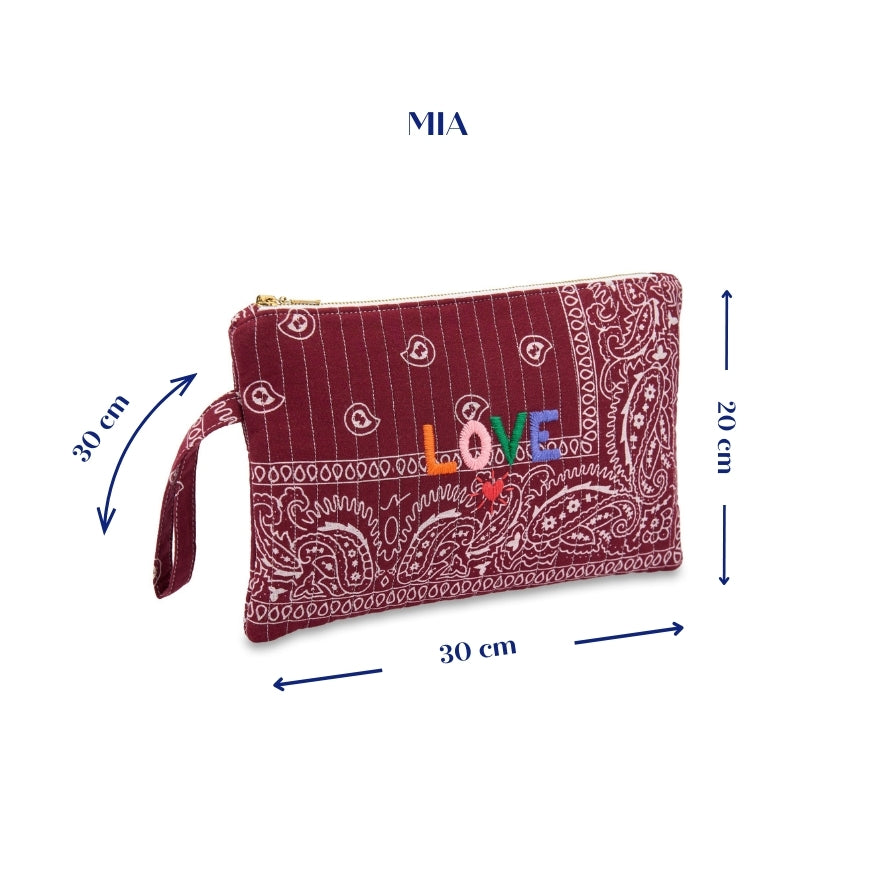 MIA Bordo Clutch - LOVE