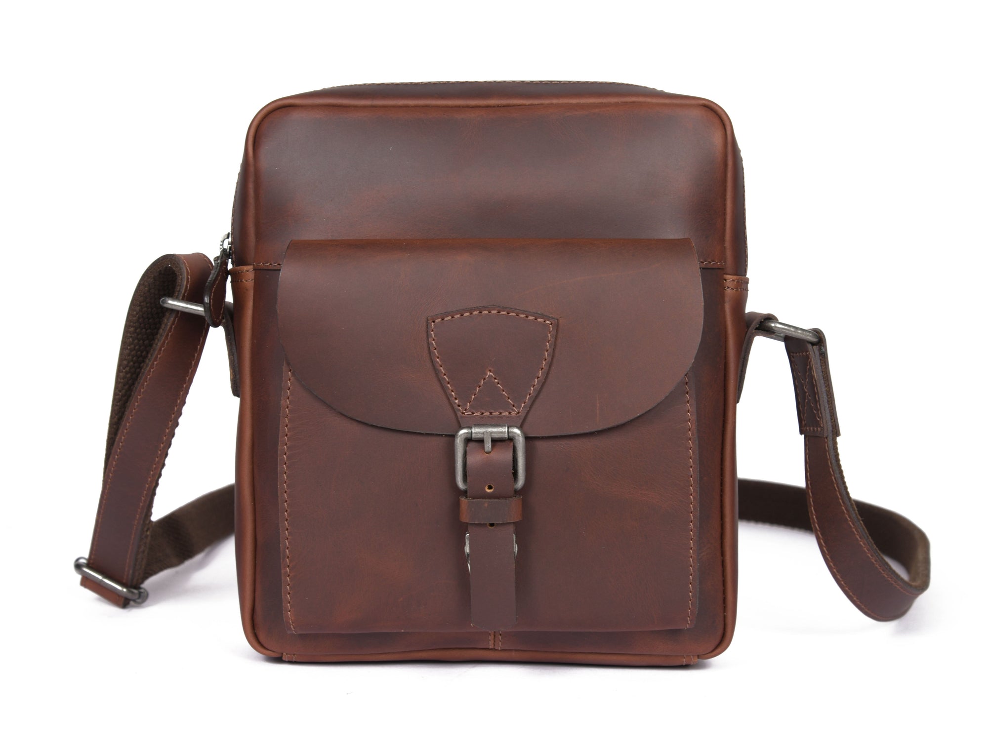 Voyager Leather Messenger – Stylish European Cow Leather