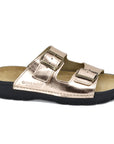 Meeliku Rose Gold Slides – Elegant, Durable & Handcrafted by Omaking at brixbailey.com