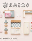 Wooden Dolls House Kitchen Furniture