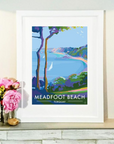 Meadfoot Beach Torquay Limited Edition A2 Print