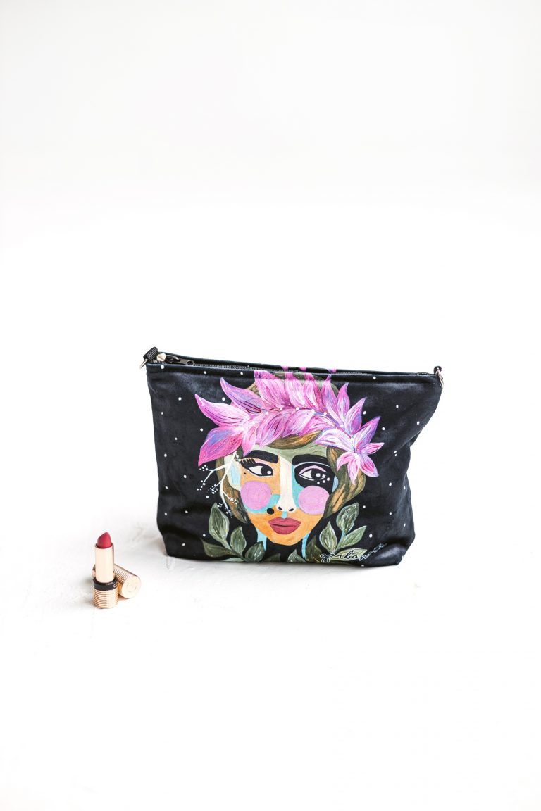 Garbanota Handmade Makeup Bags – Artistic &amp; Versatile Organizer by Garbanota at www.brixbailey.com