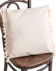 Cozy Cotton Cushion with Tassels - Boho Charm for Any Room by Minicamp at brixbailey.com