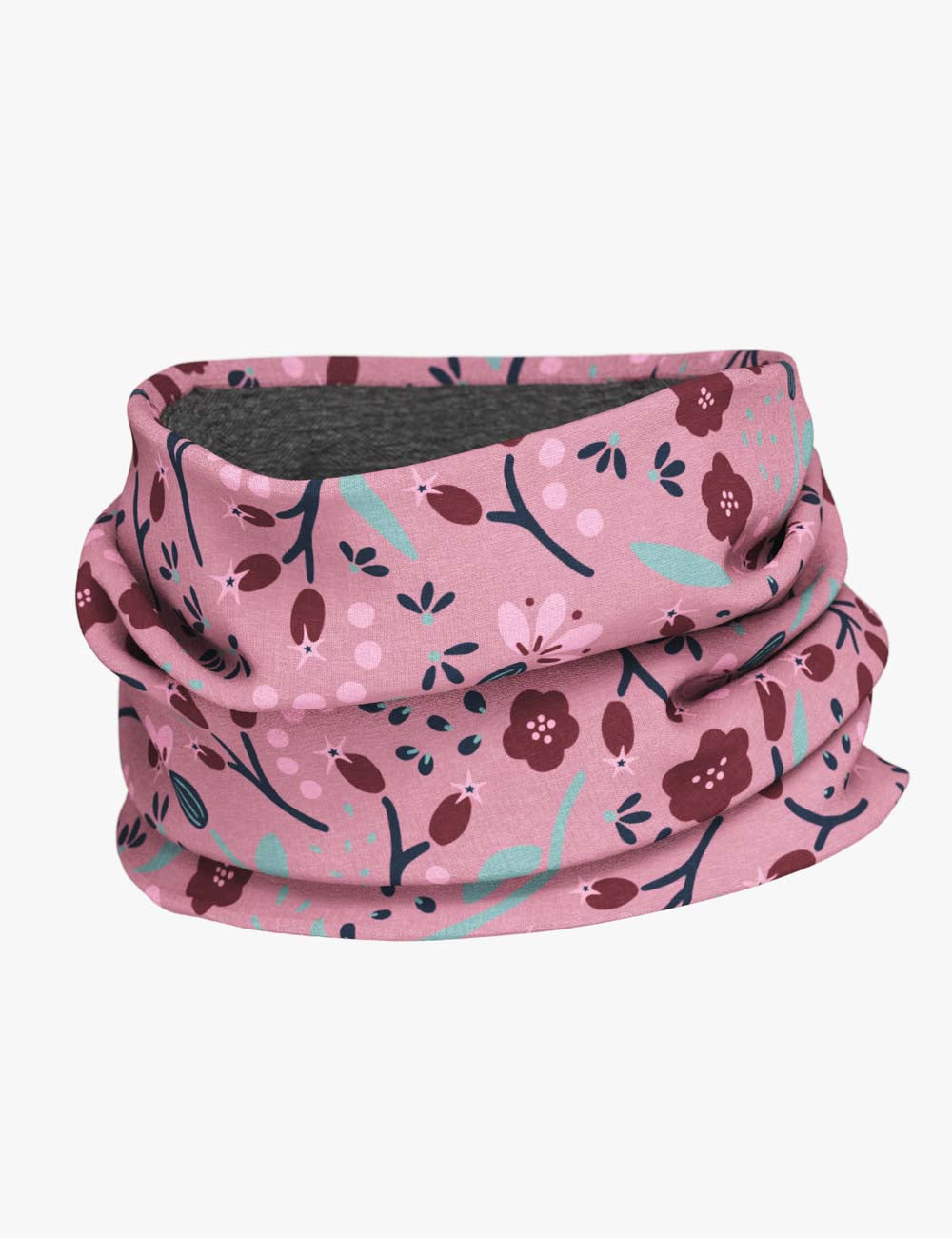 Kids Merino Neck Tube Mokka