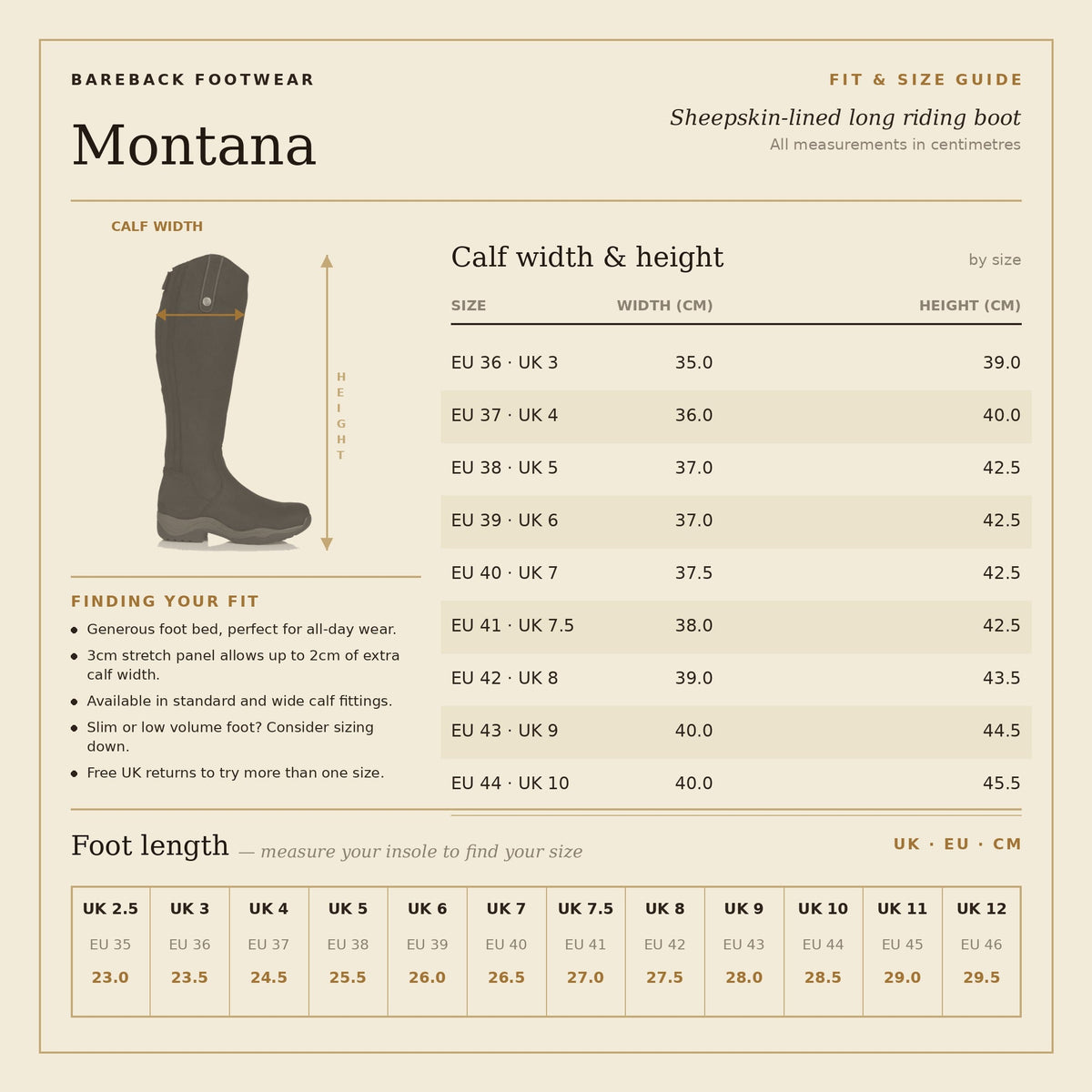 Montana Long Riding Boots - Blue