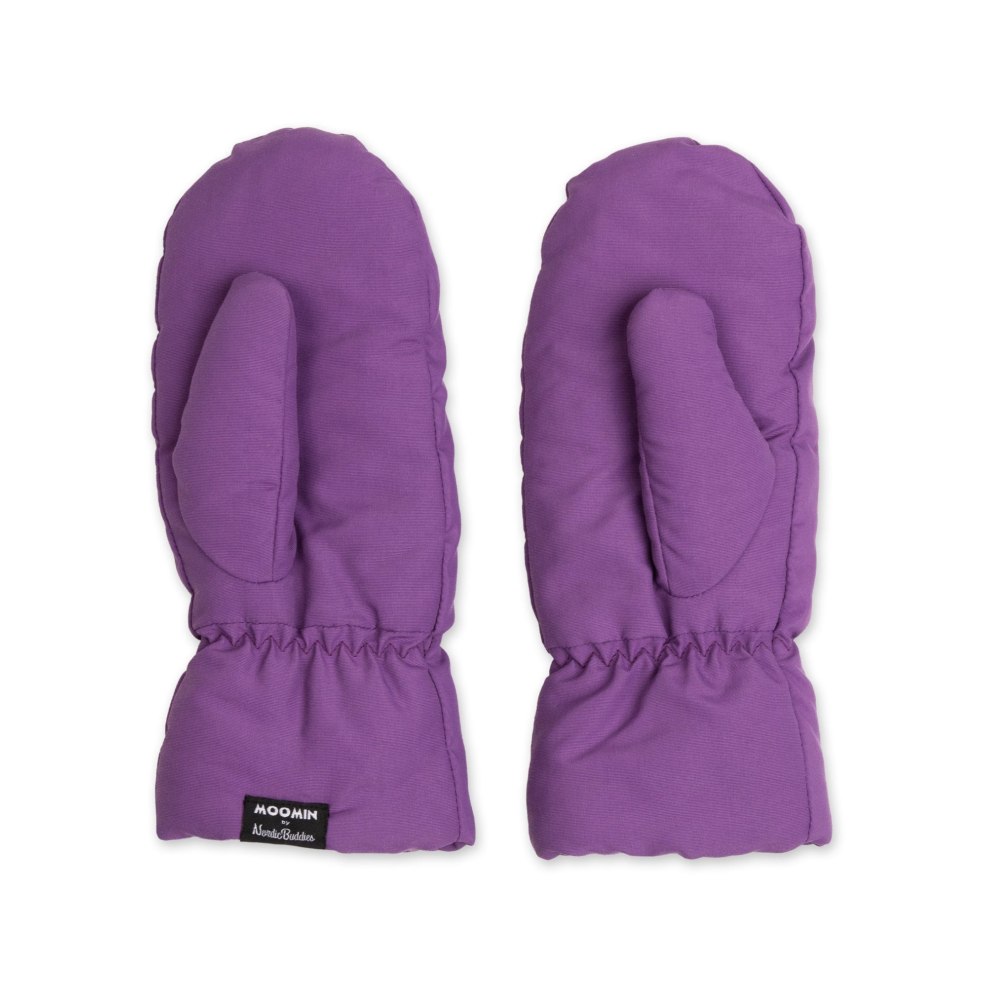 Purple Puffer Mittens for Grown Ups
