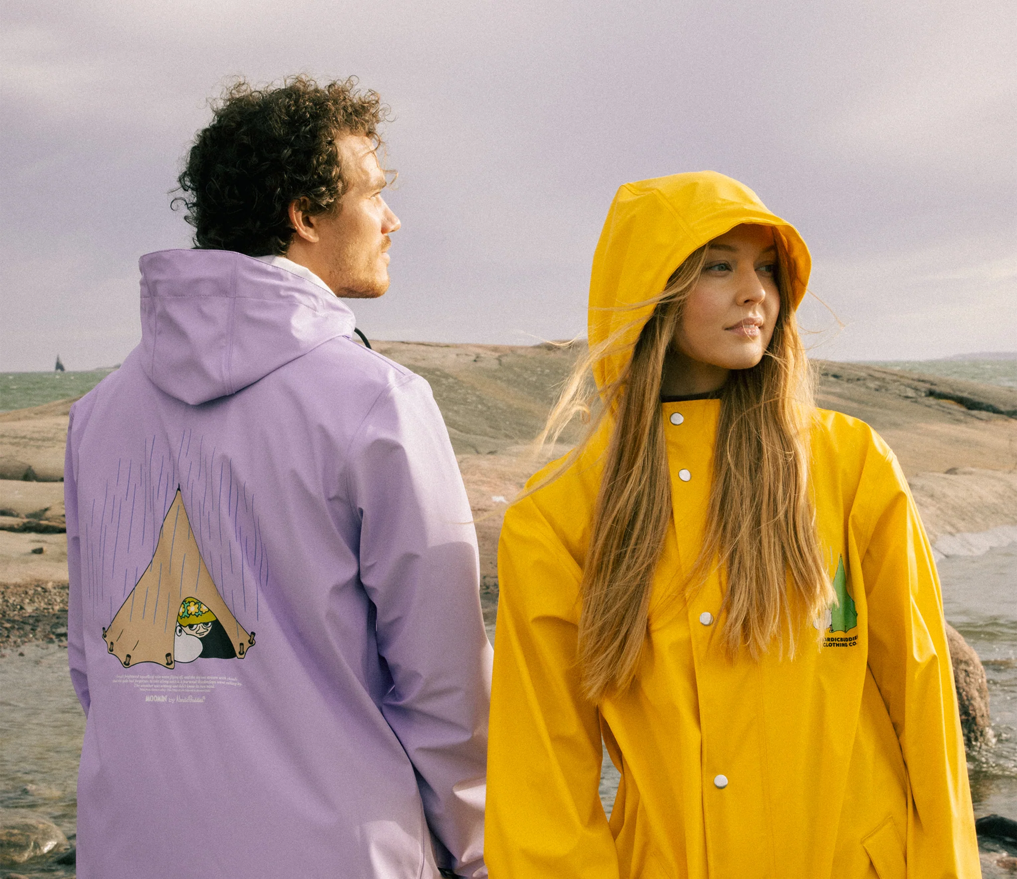 Adventure Rain Jacket in Lilac