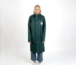 Adventure Rain Jacket in Dark Green