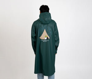 Adventure Rain Jacket in Dark Green