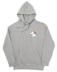 Grey Moomintroll Hoodie for Wonderfully Cozy Days