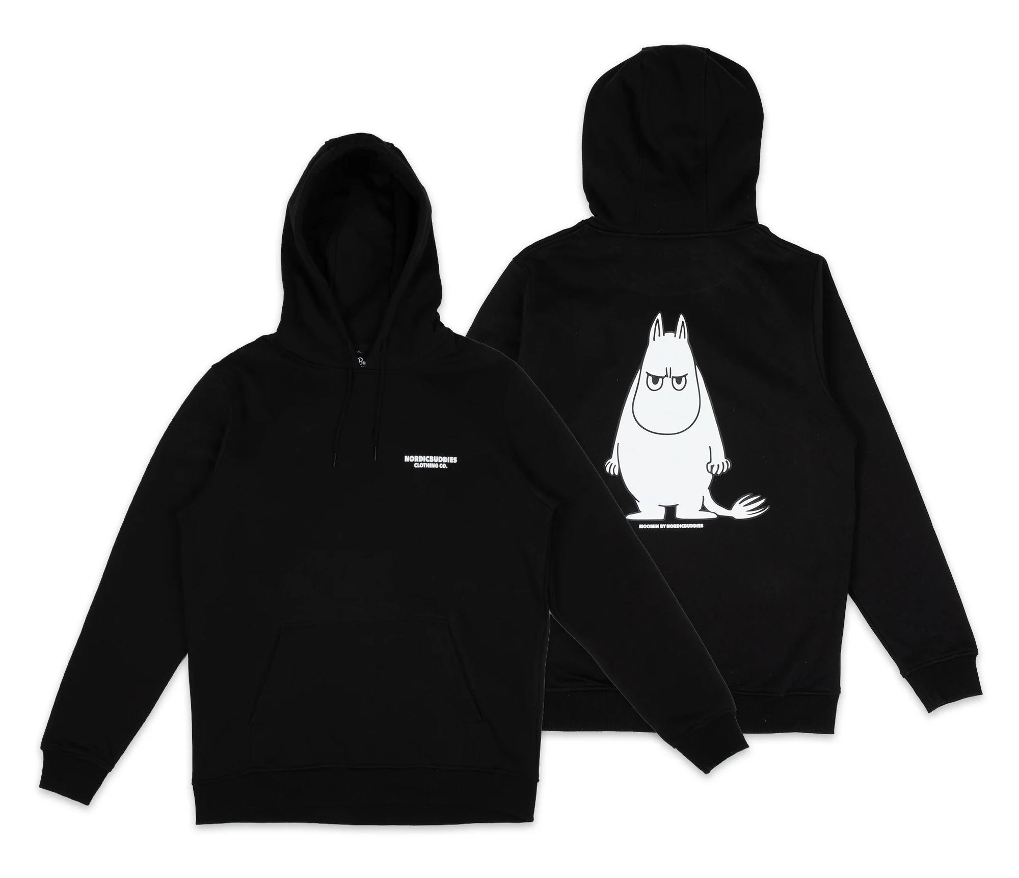 Temper Hoodie Unisex Black