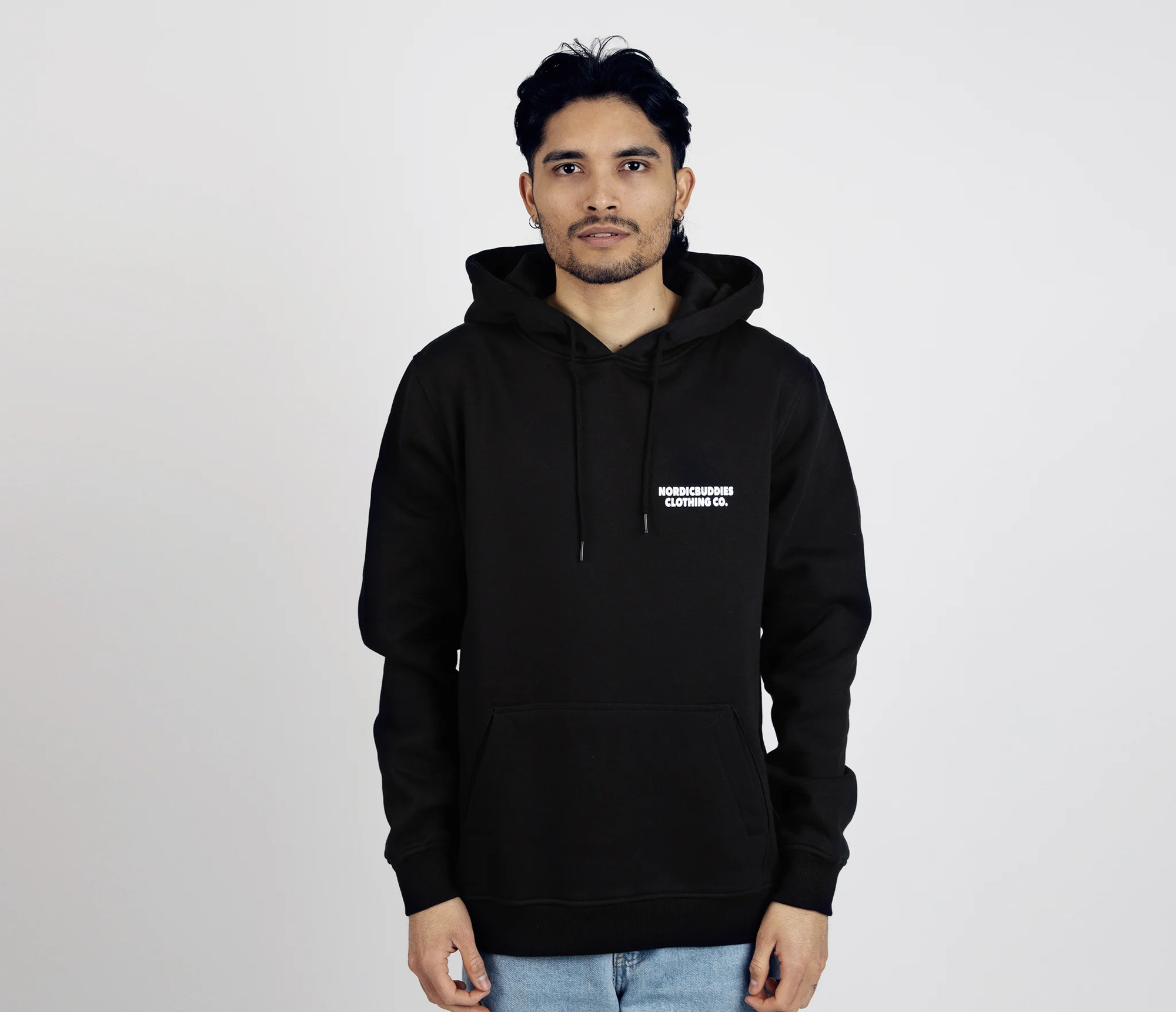 Temper Hoodie Unisex Black