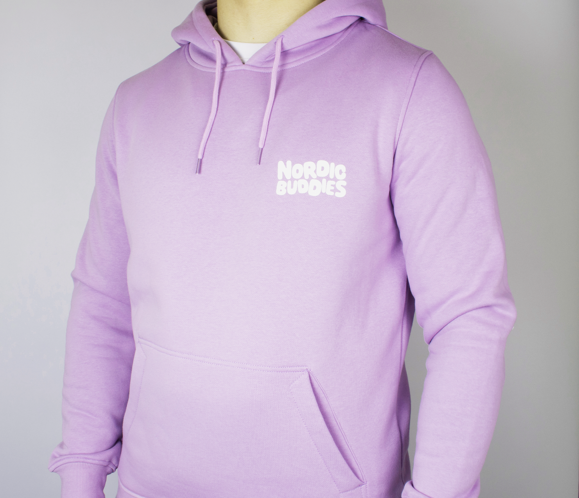 Lilac Premium Hoodie with Moomin Design