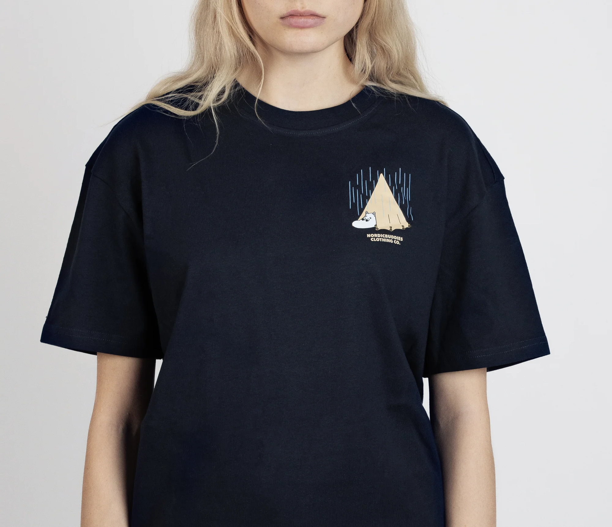 Adventure T Shirt Unisex in Navy