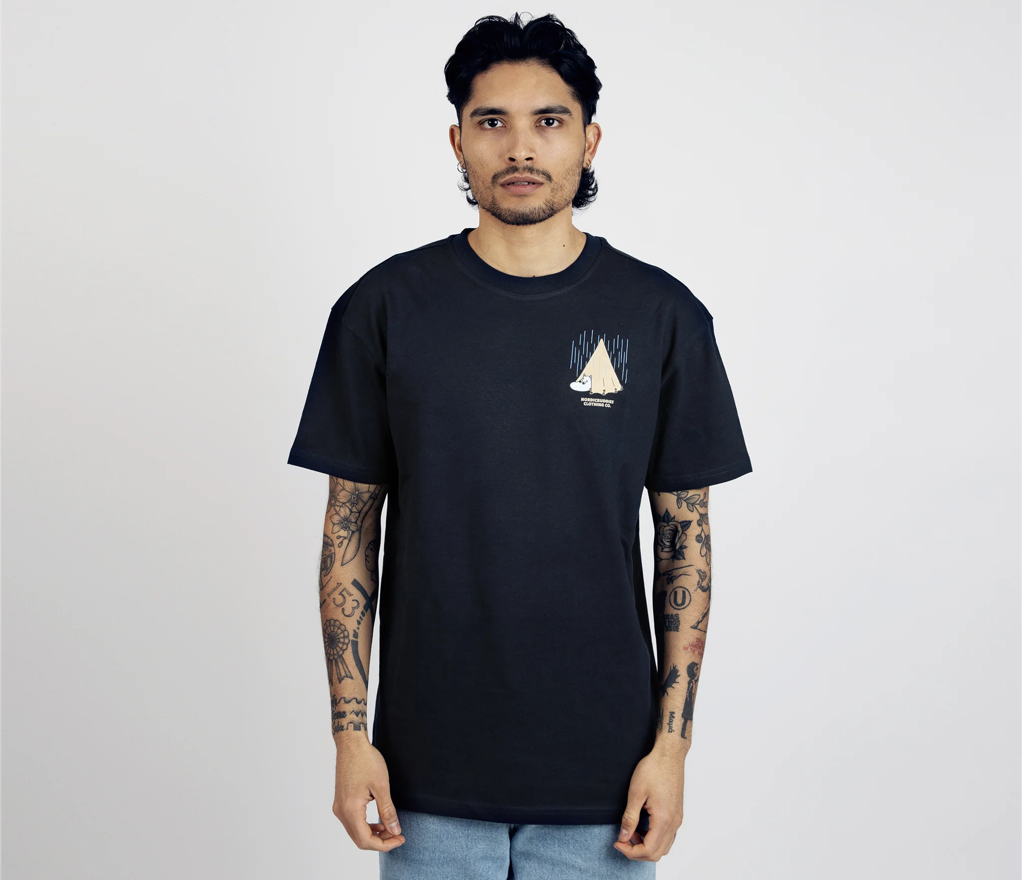 Adventure T Shirt Unisex in Navy