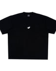Black Heavy Cotton Short Sleeve T Shirt