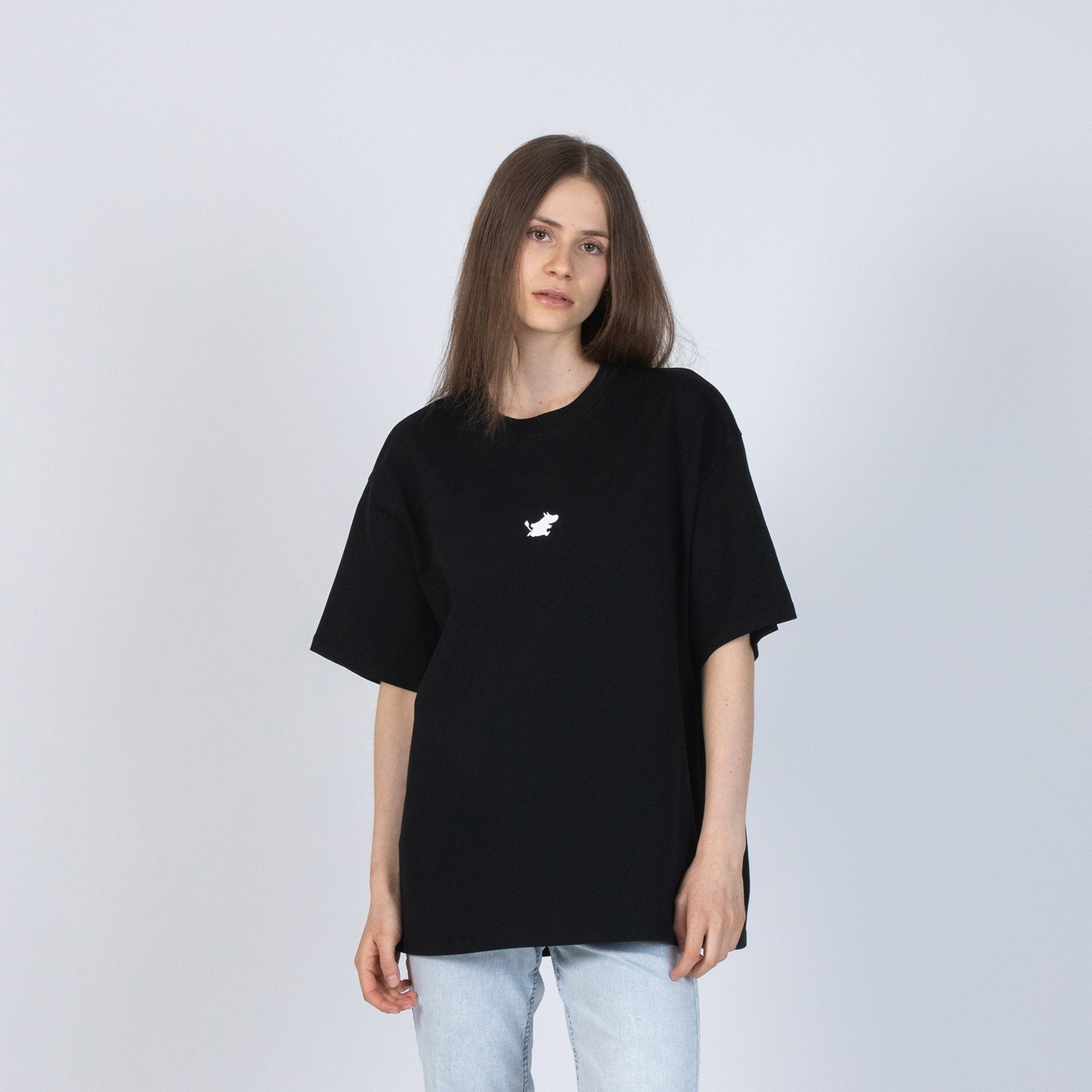 Black Heavy Cotton Short Sleeve T Shirt