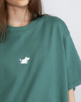Classic Heavy Cotton Green T Shirt