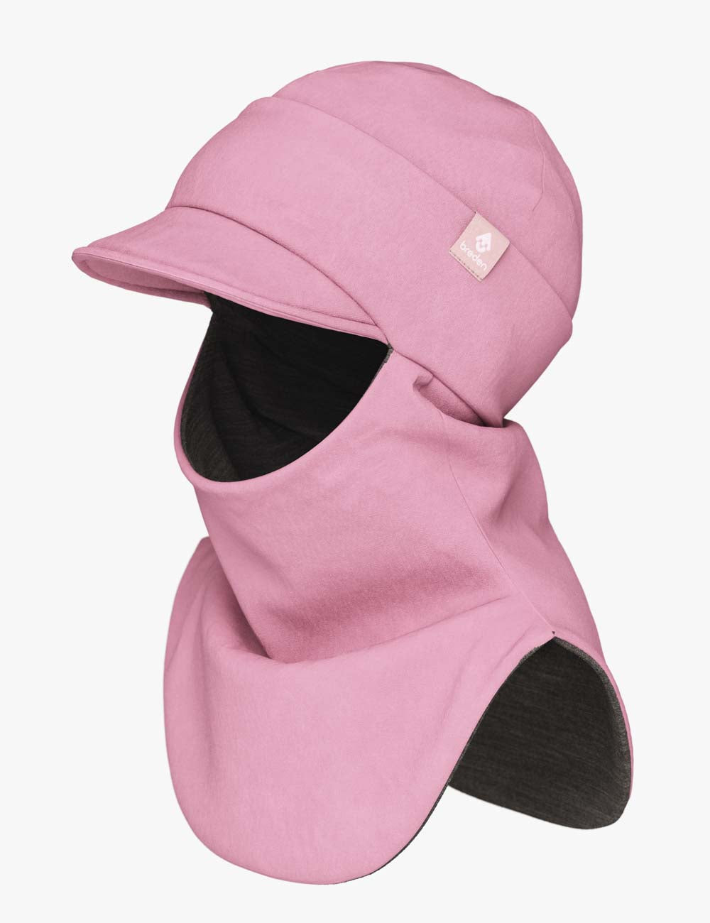 Merino-Lined Peaked Hat-Scarf – Perfect for Spring &amp; Fall Weather by Breden at brixbailey.com